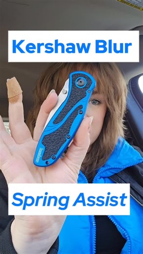 KnifeHub.com on Instagram: "Spring Assist knives...love or hate them? More specifically the Kershaw Blur 💙"