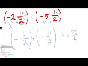 Multiplying Negative Rational Numbers - Practice
