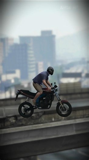 GTA V BRIDGE JUMP 🔥 #shorts