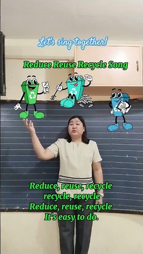 Reduce Reuse Recycle Song #energizer #education