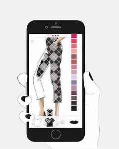 69K views · 156 reactions | The perfect tool for fashion drawings and sketches. Download the free app on the App Store. | Prêt à Template APP | Facebook