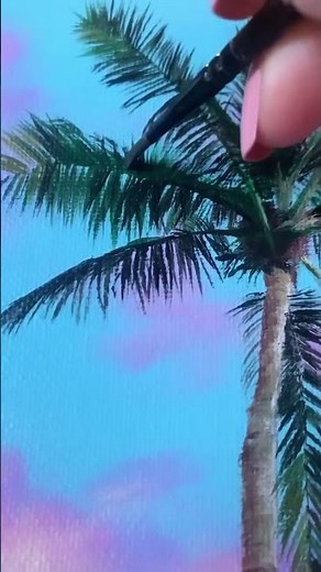 Step-by-Step: Easy Palm Tree Acrylic Painting Tutorial