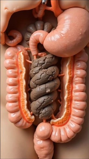 Illustration of Constipation Animation