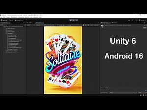 Unity 2D Solitaire Game | Unity Card Game Mobile | Solitaire Unity Source Code | 2D Game Unity