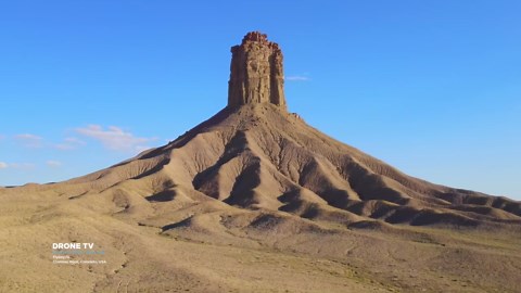 Breathtaking aerial views of rock formations in the USA (Arizona, Nebraska, Oregon and Colorado), part 1