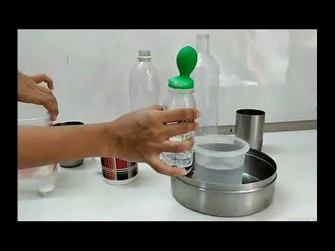 Online Science Practical Class - Bottle and Balloon Experiment