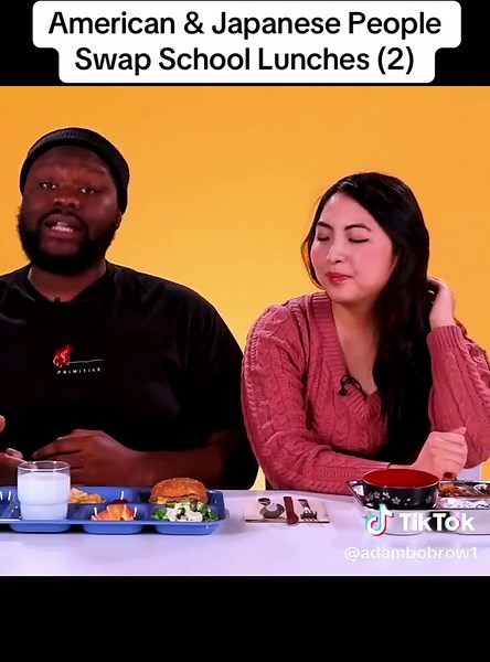 American & Japanese People Swap School Lunches (2) | School Lunches