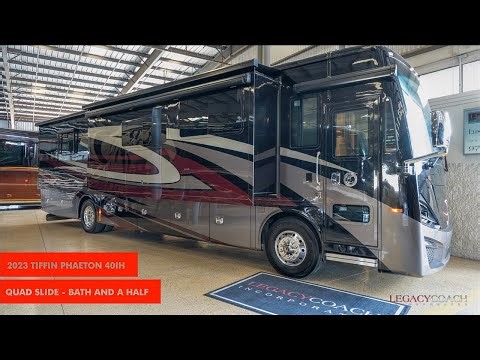 2023 Tiffin Phaeton 40IH - Quad Slide - BATH AND A HALF