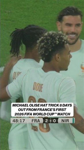 Michael Olise is in excellent form heading into France's FIFA World Cup campaign 🇫🇷