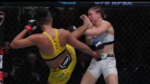 UFC Fight Night 235 video: Luana Carolina survives submissions, pounds out Julija Stoliarenko