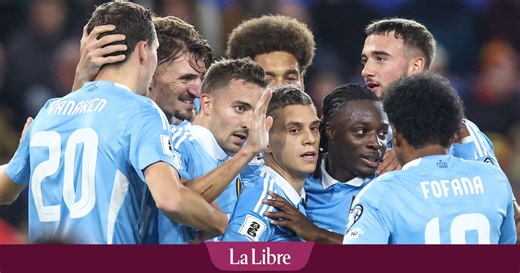 Chahutés puis efficaces : les Diables rouges font un grand pas vers le Mondial en s'imposant au pays de Galles