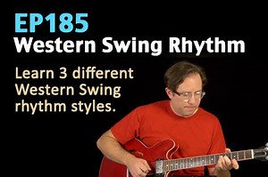 Western Swing Style Rhythm Guitar Lesson - EP185