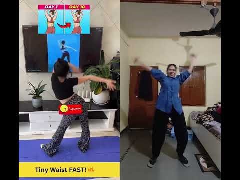 fast hand and waist cardio move|exercise to loose weight fast at home | fat loss exercise |female