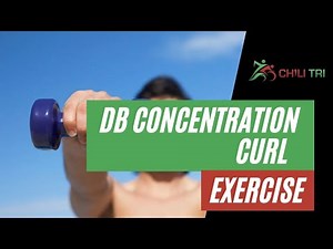Dumbbell Concentration Curl Exercise