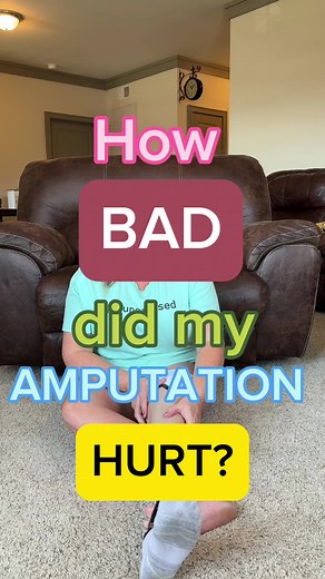 How bad does amputation hurt? #Electiveamputation #electiveamputee #amputeelife #amputationstory #amputee #amputeelife #chronicpain #tiktokpartner #lifeontiktok