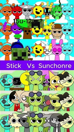 Incredibox Sprunki (Stick Vs Sunchonre) - The Full Gameplay!