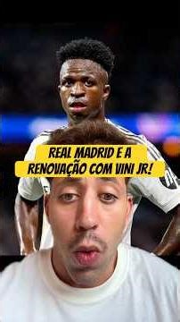 REAL MADRID AND THE RENEWAL WITH VINI JR! #football