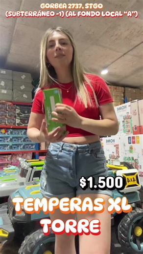 Oferta en importadora de témperas en Santiago