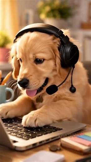 This Dog Is Better at Gaming Than You 😂🐶 #cuteanimals #cute