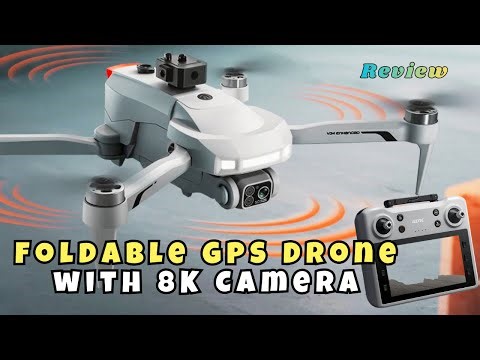 Foldable GPS Drone with 8K Camera | Obstacle Avoidance, Screen Remote & Smart Flight Review