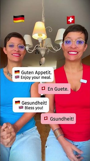 German VS Swiss German - Very important words compared 😲