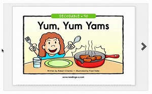 Decodable Books｜#30 Yum, Yum, Yams【辅音Yy】