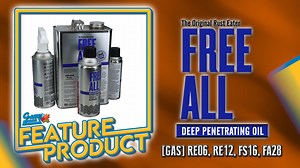 25 reactions | Ever have a rusty nut that just won’t budge? This week’s Feature Product will do the trick! The Free All deep penetrating oil works immediately to eat away the rust. Check it out today. | https://dub.sh/wcJuHXV | Gregg Distributors LP | Facebook