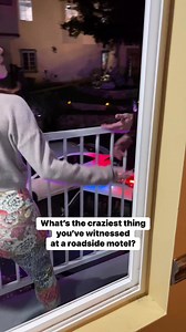 I always seem to witness couples having crazy arguments when I stay at one of these motels. #motel #funny #funnyvideo | Steph C