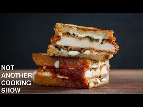 CHICKEN PARM GRILLED CHEESE