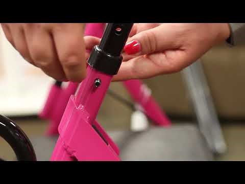 How to Adjust the Height of your Rollator/Walker Handle Bars