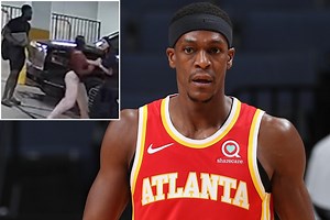 Rajon Rondo’s girlfriend seen on video punching woman in parking lot scuffle