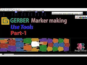 Gerber software marker Making tools part 1, Bangla Tutorial For Begginer