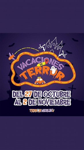 Conny Merlin on Instagram: "¡MERLINEEES YA TENEMOS FECHA DEL TERROR MERLIN “VACACIONES DE TERROR!🎃 PREPÁRENSE POR QUE LES TENGO MUCHAS SORPRESAS ¡SERÁ UN TERROR MERLIN DIFERENTE!👻🎃 ¡QUE EMOCIÓN MERLINEEEEES!🎃🚘"