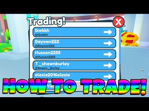 🤭 How to SEND TRADE REQUEST in PET SIMULATOR X