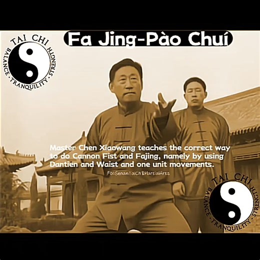 " Master Chen Xiaowang teaches the correct way to do Cannon Fist and Fajing, namely by using Dantien and Waist and one unit movements " Cannon fist and Pou Cui (Pào Chui) refer to the same thing: a form of Chinese martial arts, notably the second routine in Chen Tai Chi, known for its explosive power and stamina requirements. The name translates to "Cannon Fist" because it emphasizes fajing (explosive release of strength) and involves dynamic, powerful movements, including leaping, stamping, and