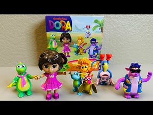 5 Minutes Satisfying with Unboxing | Dora the Explorer Fantastic Friends Figures ASMR | Review Toys