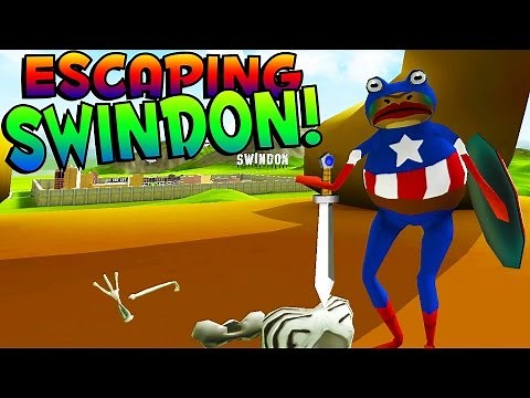 Escaping From Swindon! (Amazing Frog Gameplay)