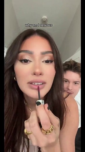 putting the ultimate kiss proof lipstick from @maccosmeticsusa to the test💋#MACLockedKissInk #MACPuckerAndBlow #MACCrew #ad