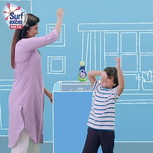 Have you tried the new Surf Excel Matic Liquid? Watch how to remove tough stains easily in your washing machine! | Surf Excel Bangladesh