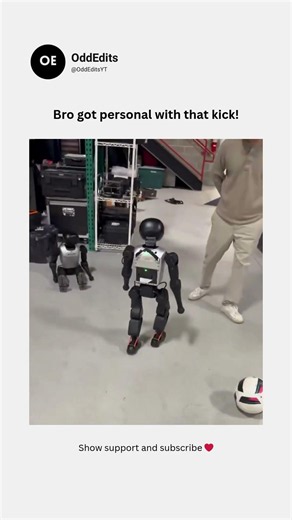 Robot vs ball and it's actually terrible #fail #robot #sports
