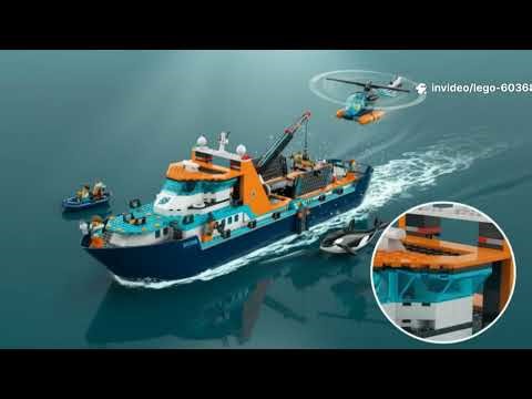 From Bag to Ship in 60s! LEGO 60368 Speed-Build#lego #speedbuild #ship