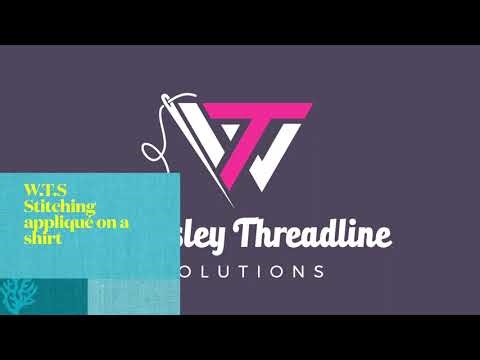 Watch Me Stitch an Appliqué on a Shirt 👕✨