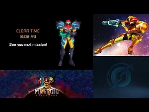 Metroid: Samus Returns - All Ending Screens