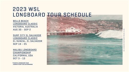 The 2023 WSL Longboard Tour Schedule! | World Surf League