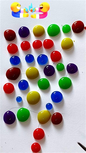 Glowing Water Drop Drawing | Easy & Beautiful Art #funny #shortsvideo #trending #art