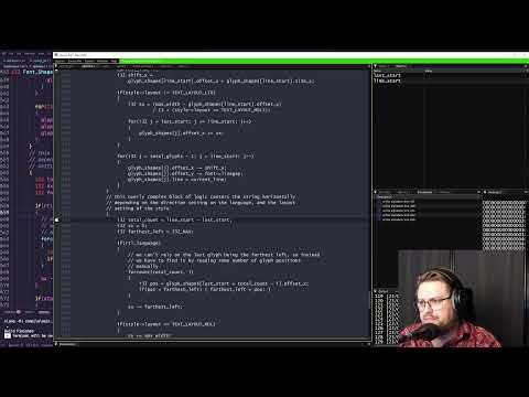 C game engine from scratch | Day 43 [User interface]