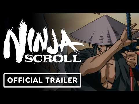 Ninja Scroll - Official Theatrical Release 4K Restoration Trailer (English Subtitles)