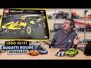 LEGO Technic 42151 Bugatti Bolide revealed, here are my first impressions!