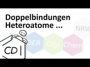 ChemDraw: Doppelbindungen, Heteroatome und Ladungen