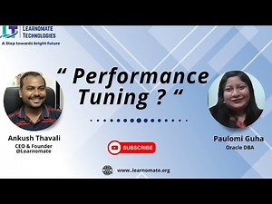 What is Performance tuning ? Let’s discuss with Paulomi Guha.
